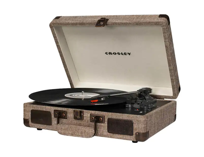 Refurbished Crosley Cruiser Bluetooth Portable Turntable - Havana