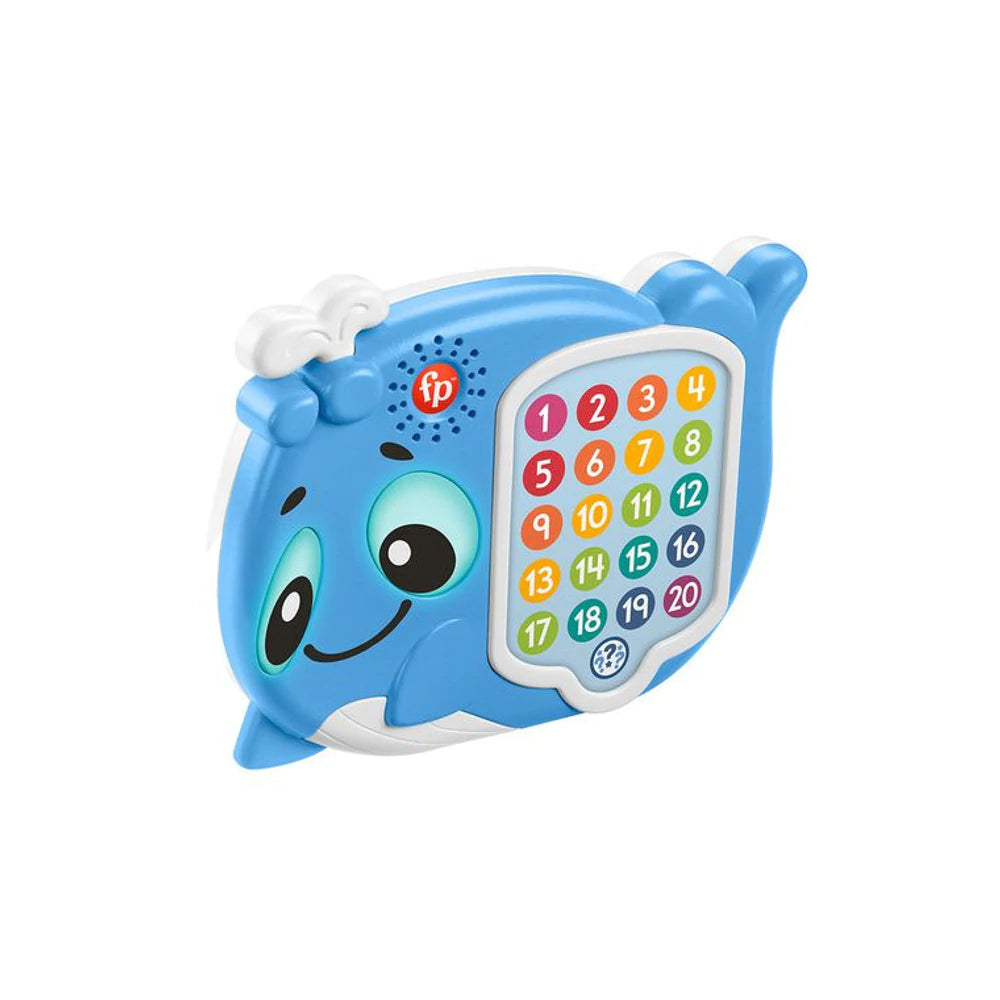Fisher-Price Linkimals 1-20 Count & Quiz Whale - Blue