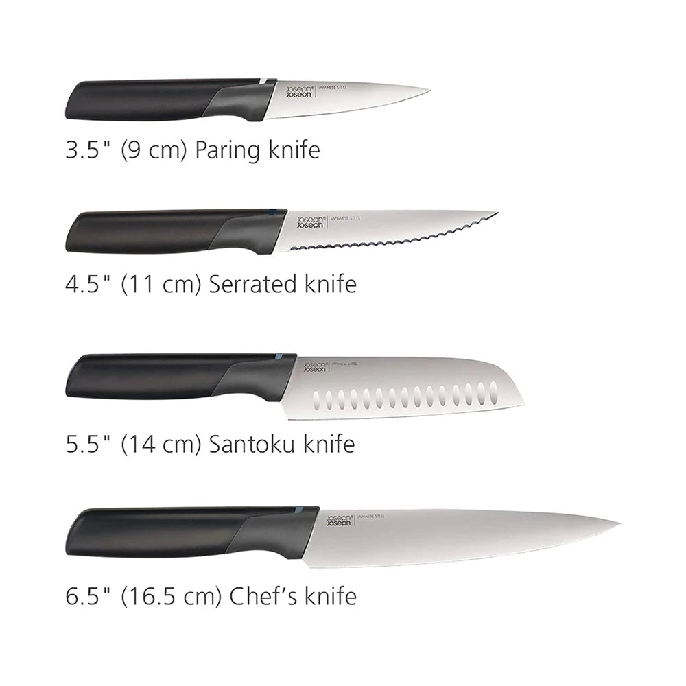 Joseph Joseph 8-Piece Folio Plus Knife & Chopping Board Set