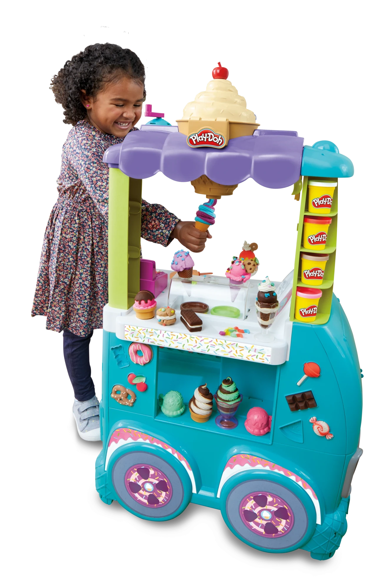 Play-Doh Kitchen Creations Ultimate Ice Cream Truck Playset