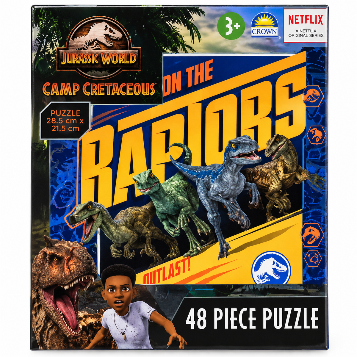 Jurassic World Camp Cretaceous Boxed 48 Piece Jigsaw Puzzle