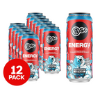 12 Pack x BSc Bodyscience Energy Drink 500mL - Ice Blast