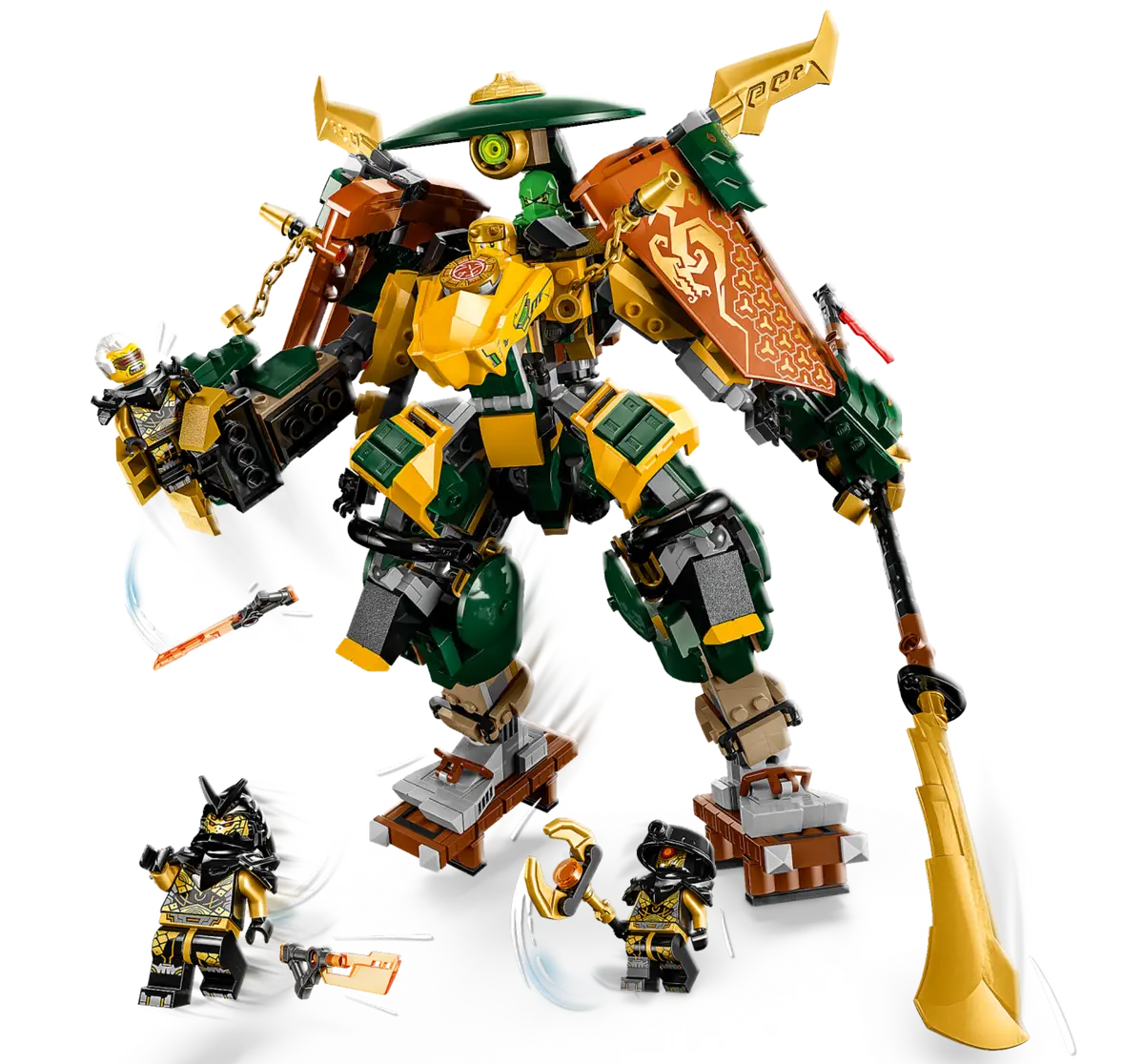 LEGO NINJAGO Lloyd and Arin’s Ninja Team Mechs 71794