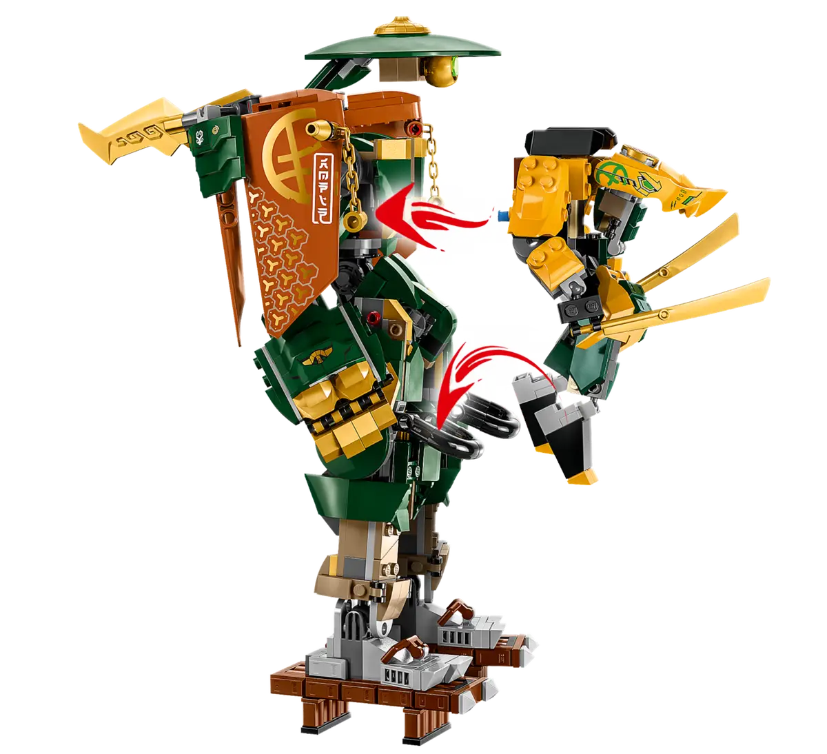 LEGO NINJAGO Lloyd and Arin’s Ninja Team Mechs 71794