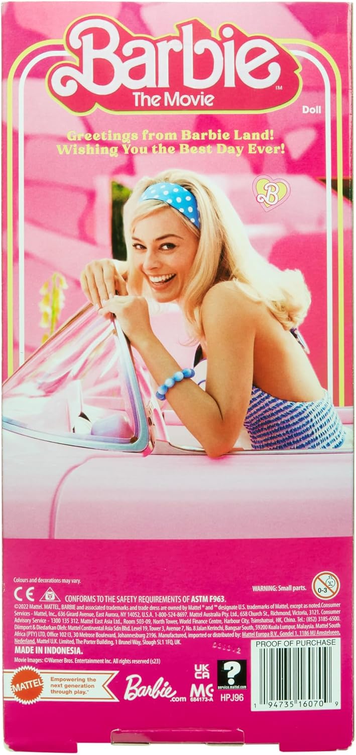 Barbie Pink Gingham Dress