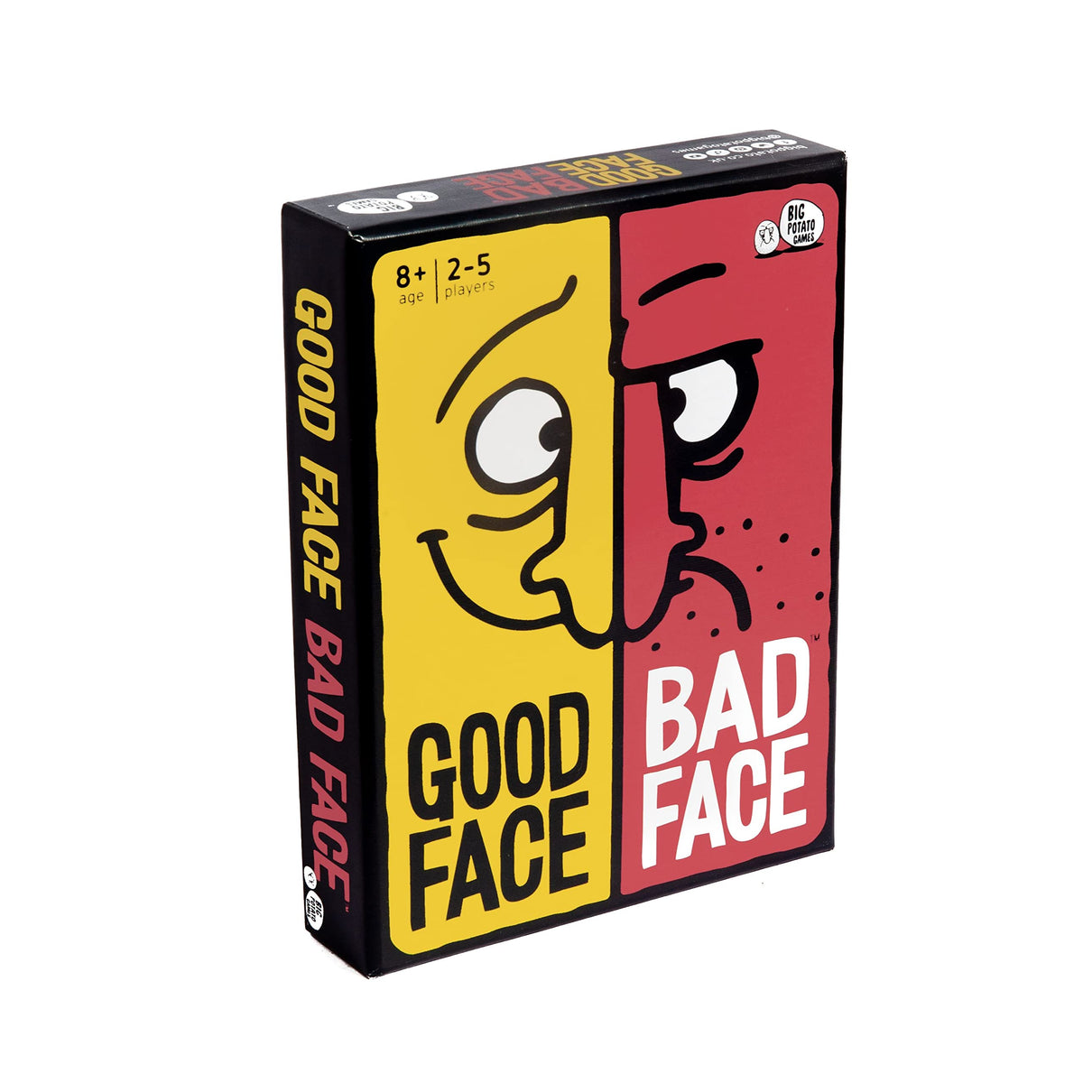 Big Potato Games Good Face Bad Face 2-5 Players Ages 8+
