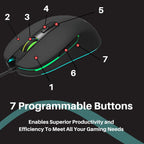 Philips Momentum Gaming Wired Mouse