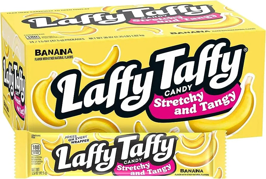24 x Laffy Taffy Banana 42g
