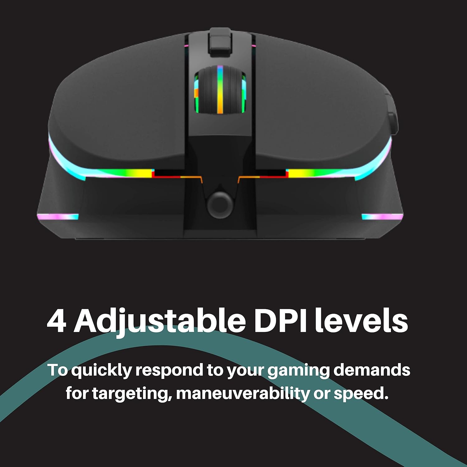 Philips Momentum Gaming Wired Mouse