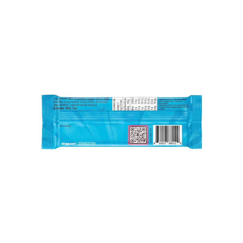 10 Pack x Mr Beast Feastables Milk Chocolate - 60g
