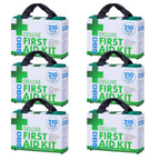 6 Pack x Deluxe First Aid Kit (210 Pieces)