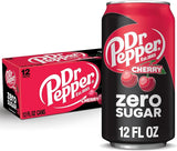 12 Pack x Dr Pepper Cherry Zero Sugar - 355ml
