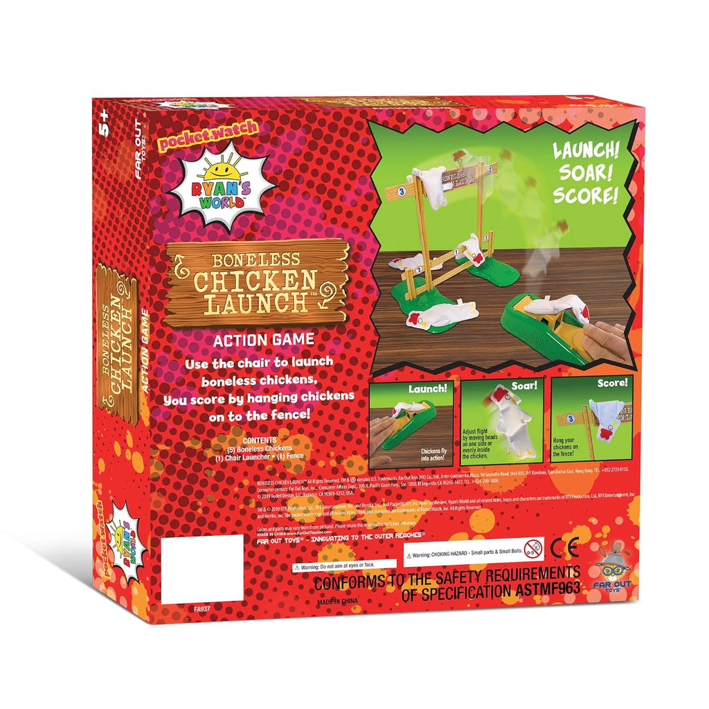 Ryan's World Boneless Chicken Launch Action Game