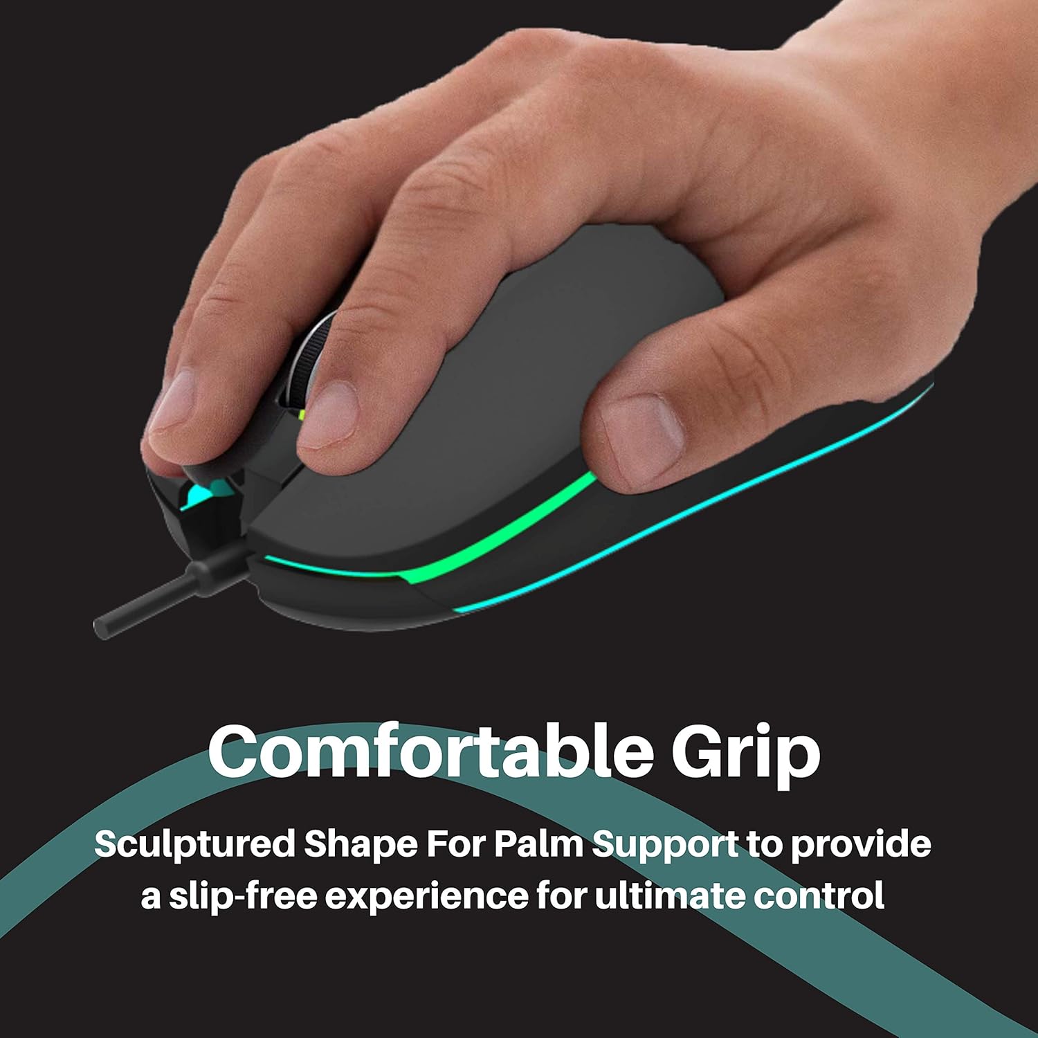 Philips Momentum Gaming Wired Mouse