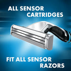 Gillette Sensor Excel - 10 Cartridges - Damaged Box