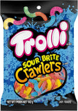 12 Pack x US Trolli Sour Brite Crawlers Hang Bag 4.25oz(141g)