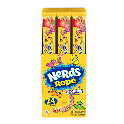 24 x Nerds Rope Tropical 26g