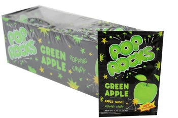 24 Pack x Pop Rocks Green Apple 0.33oz(9g)
