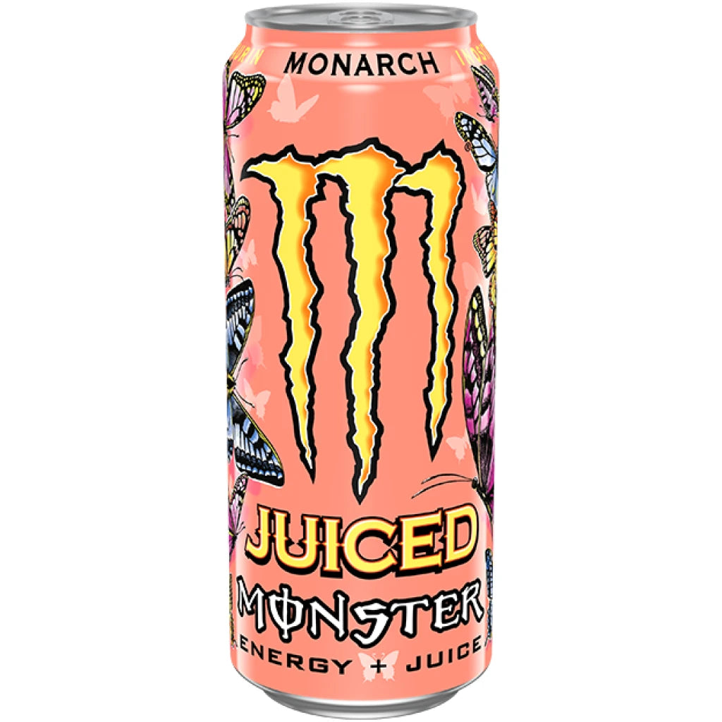 12 Pack x EU Monster Energy Drink Monarch 500ml