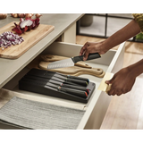 Joseph Joseph Elevate Knifes with In-drawer Storage Tray - 5-piece Multicolour