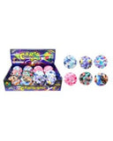 3 Pack x High Bounce Crater Ball 7cm - Assorted Designs