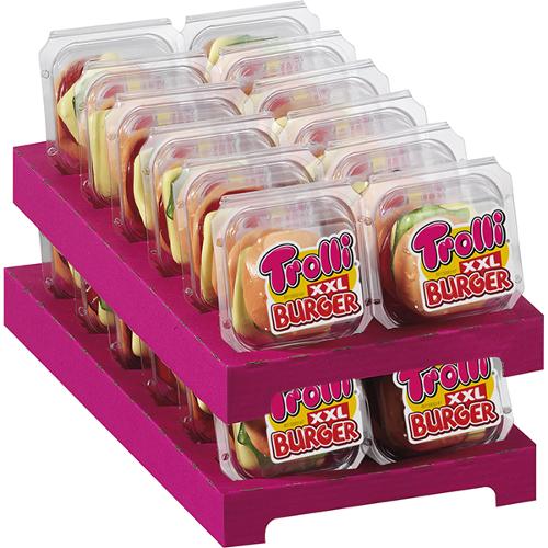 24 Pack x Trolli Mega Burger 50g