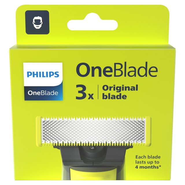 Philips OneBlade Replacement Blades – Pack of 3