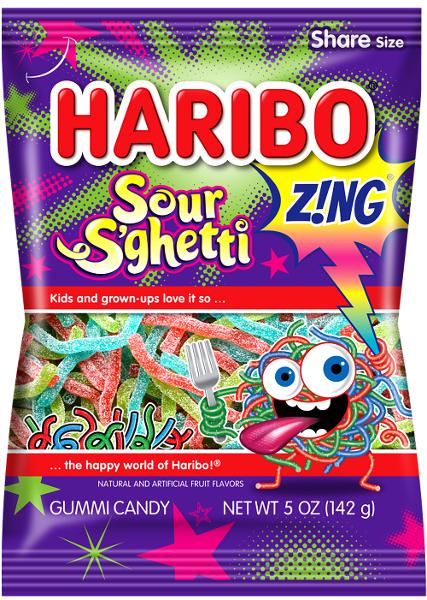 14 Pack x Haribo Sour Spaghetti 140g