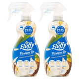 2 x Fluffy Clothes Refresher Spray Freshen Up Renewal 400mL
