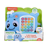 Fisher-Price Linkimals 1-20 Count & Quiz Whale - Blue