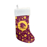 2 x NRL Brisbane Broncos Christmas Stocking