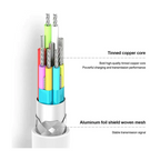 USP White Lightning to USB-C Cable - 1m