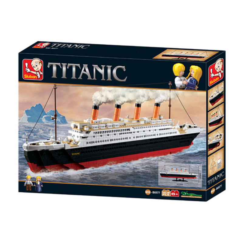 Sluban Building Blocks Titanic - 1012 Piece