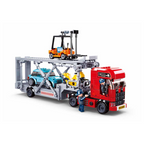 Sluban Town Building Blocks - Car Transporter - 542 Piece