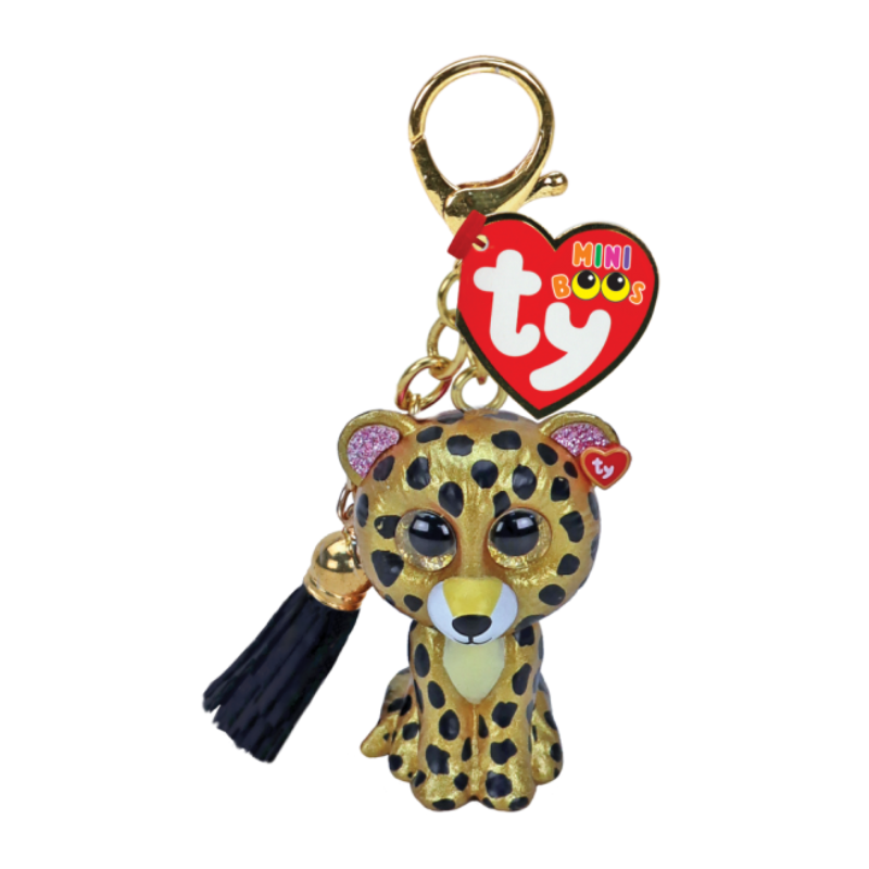 Ty Mini Boos Sterling The Leopard Clip