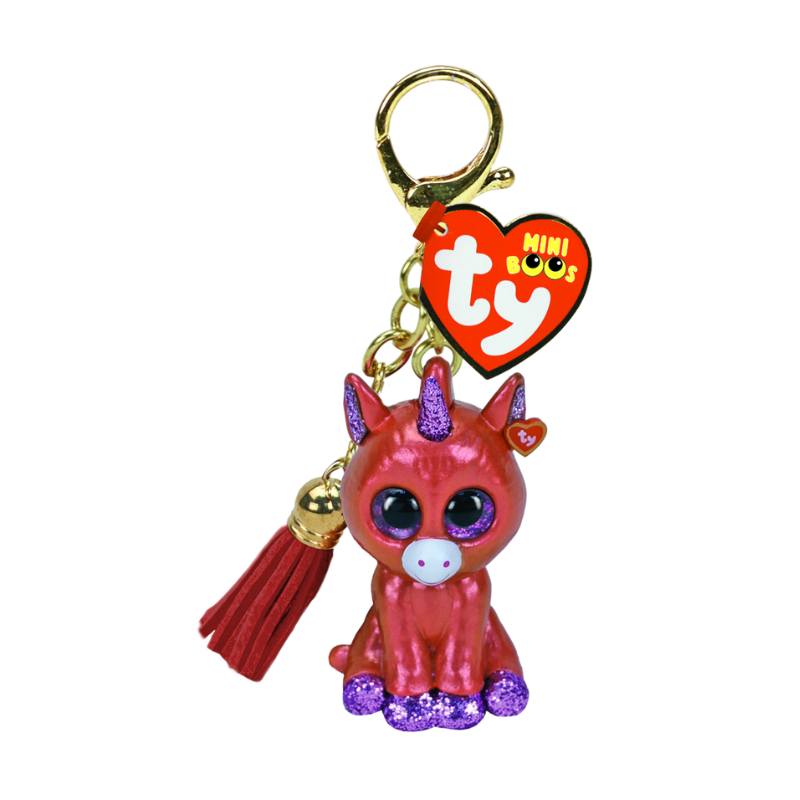 Ty Mini Boos Sunset The Unicorn Clip