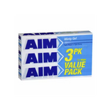 8 x Aim Toothpaste Minty Gel Value 3 Pack - 90g