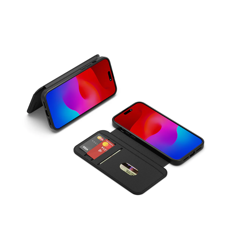 Cygnett Leather Magnetic Wallet Case for iPhone 15 Pro Max
