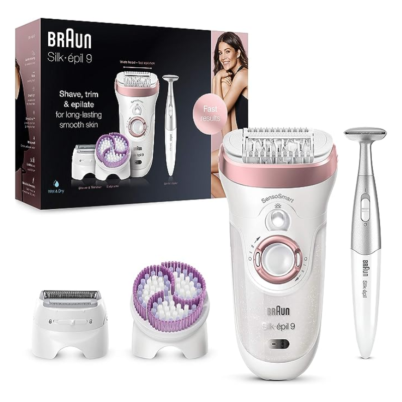 Braun Silk Epil 9 Epilator With Bikini Trimmer SES9-9890