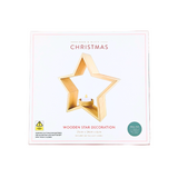 Nice & Nifty Christmas Wooden Star Decoration