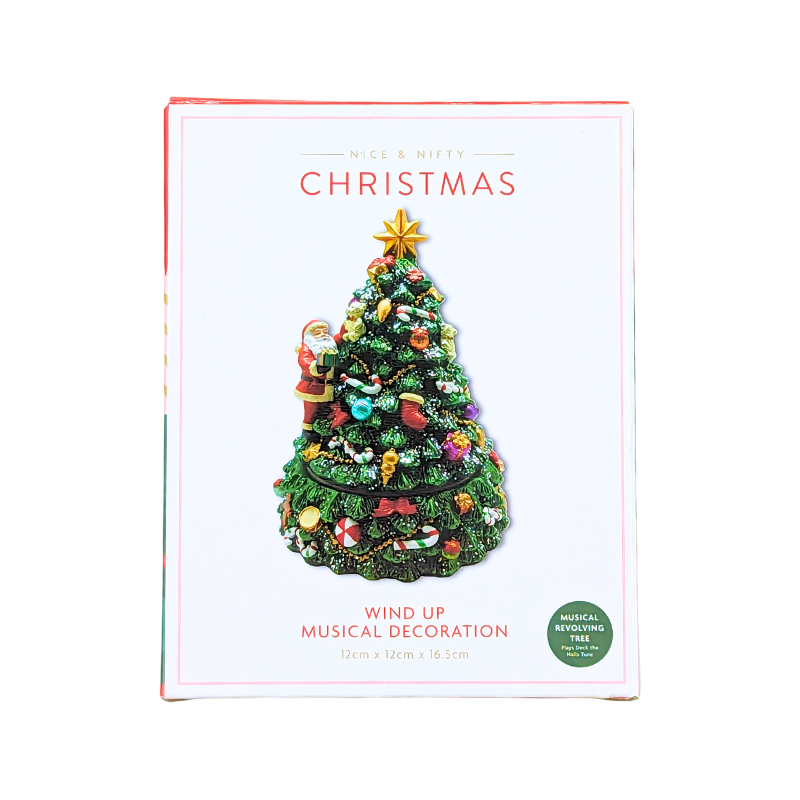 Nice & Nifty Christmas Wind Up Musical Decoration