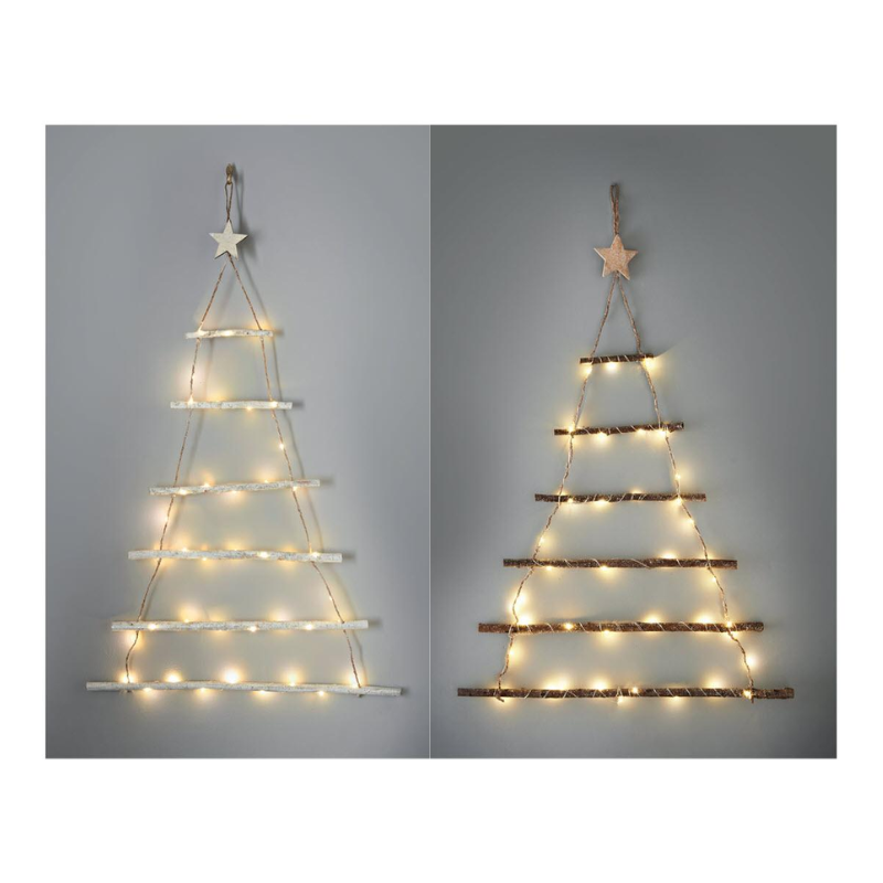 Nice & Nifty Christmas Twig Wall Tree - Assorted