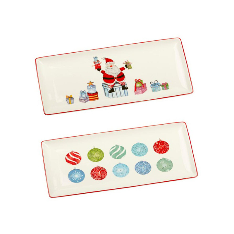 Lucy King Design Bauble Jolly Sandwich Platter