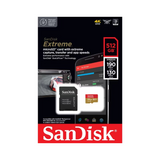 SanDisk 512GB Extreme microSDXC UHS-I Memory Card With Adapter (190MB/s)