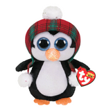 Ty Christmas Cheer The Penguin 6" Beanie Boo