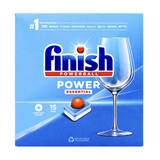 2 x Finish Powerball Power Essential Dishwashing Tablets - 15 Pack