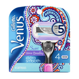 Gillette Venus Swirl Extra Smooth 5 Blade Cartridges - 4 Pack