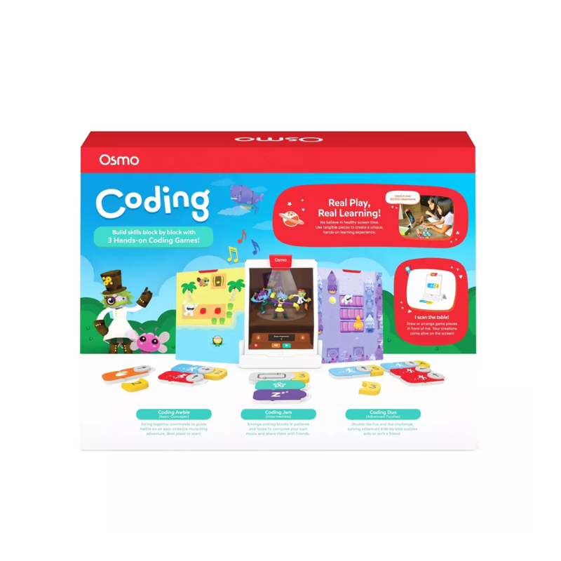 Osmo Coding Starter Kit for iPad with Osmo Base (Ages 5-10)