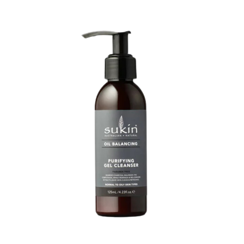 Sukin Purifying Gel Cleanser Pump - 125mL