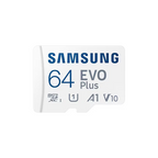 Samsung EVO Plus MicroSD Card with SD Adapter 64GB